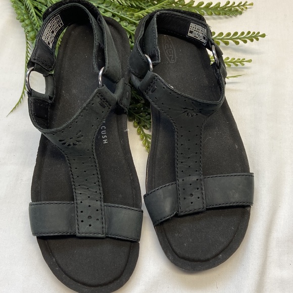 EUC KEEN leather sandals with cork footbed - Picture 2 of 11